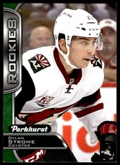 2016-17 Parkhurst Green Dylan Strome #395 Rookie Arizona Coyotes